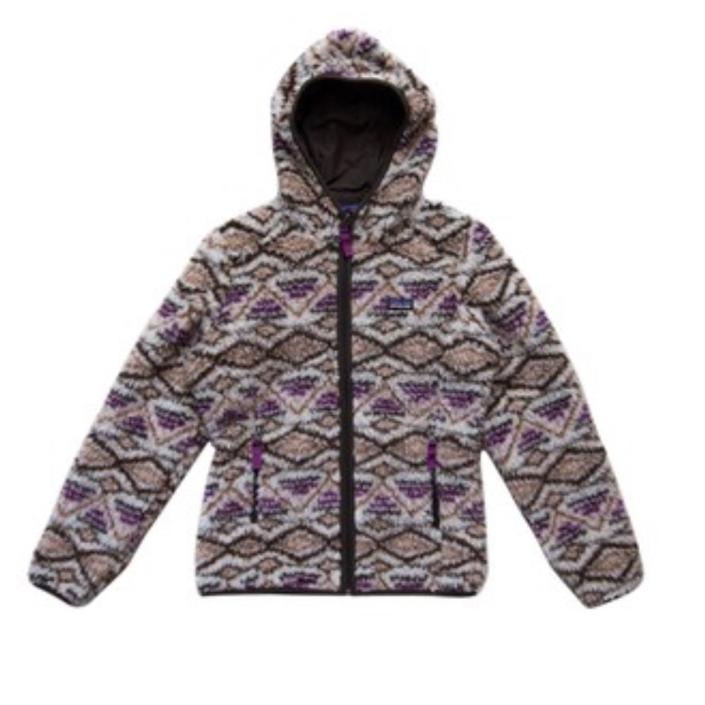 Patagonia women Aiyana:raw linen Retro-x cardigan jacket with hoodie S